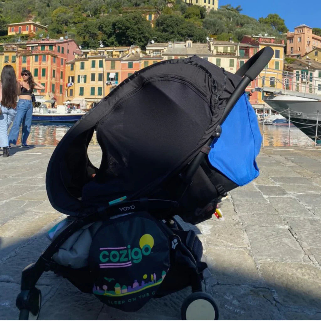 COZIGO - SLEEP & SUN PROTECTION COVER FOR ALL STROLLERS & AIRLINE COTS (Canada)